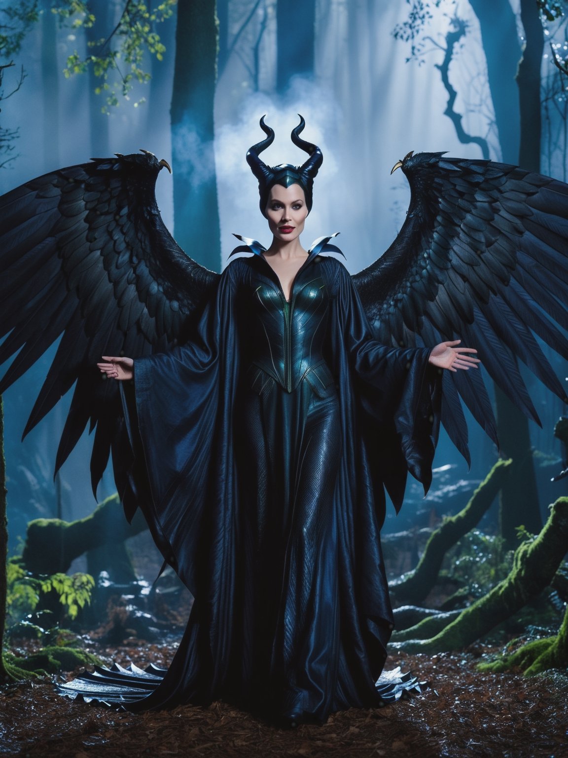 photorealistic,  RAW photo,  Maleficent movie style by C-GasmX-arT on Tensor.Art