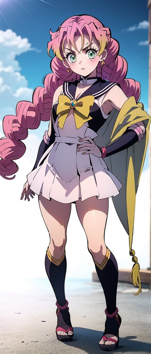 Mitsuri kanroji full body Style sailor moon ,Mitsuri Kanroji