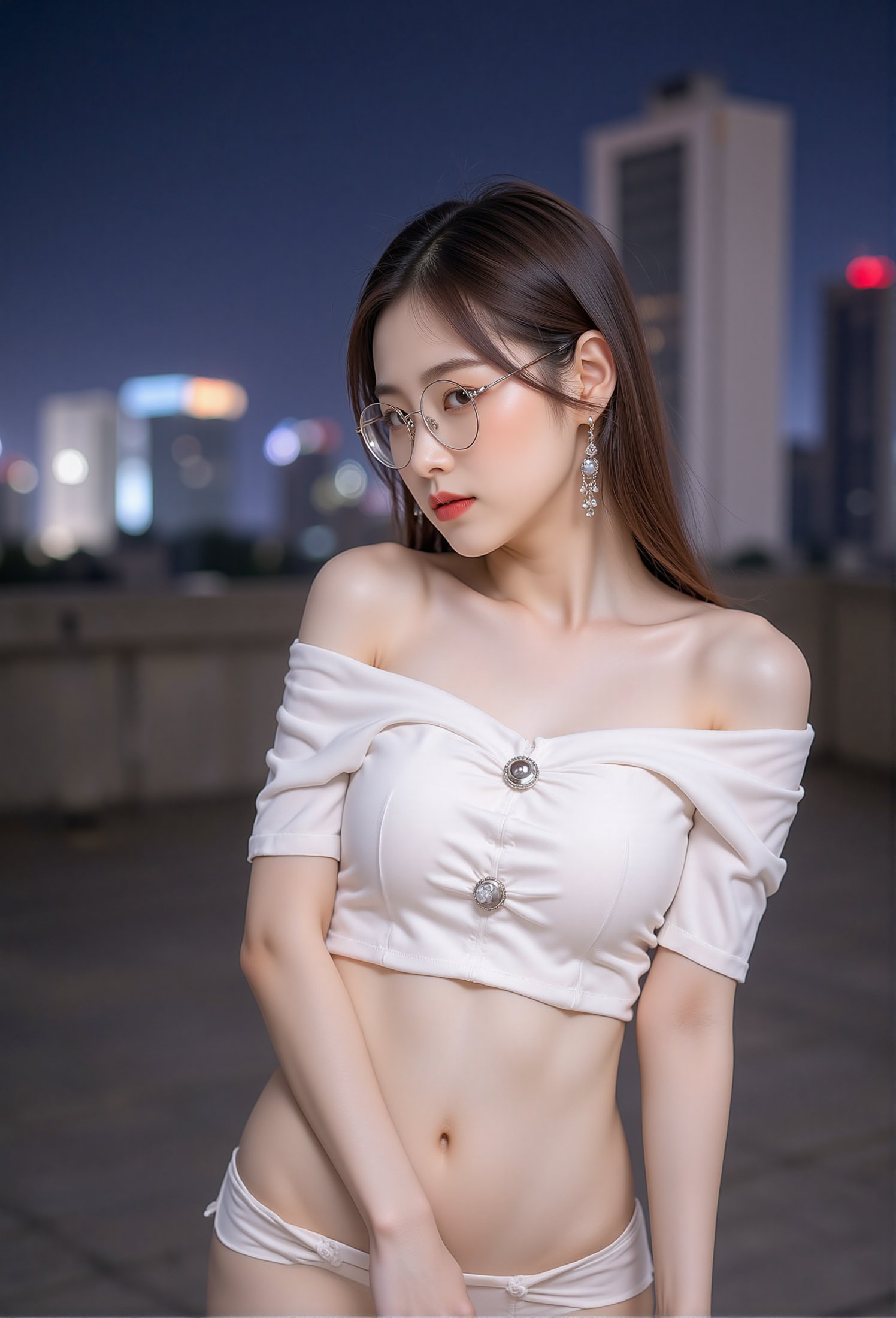 A 18-year-old beautiful Thai girl with brown long hair,  medium chest,  and bust D size by jim on Tensor.Art