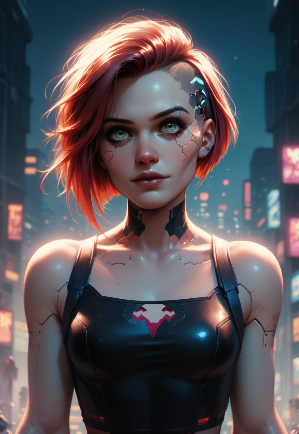 score_9, score_8_up, score_7_up,

Cute cyberpunk woman, short hair, cybernetics,

,Comics style v3,more detail XL