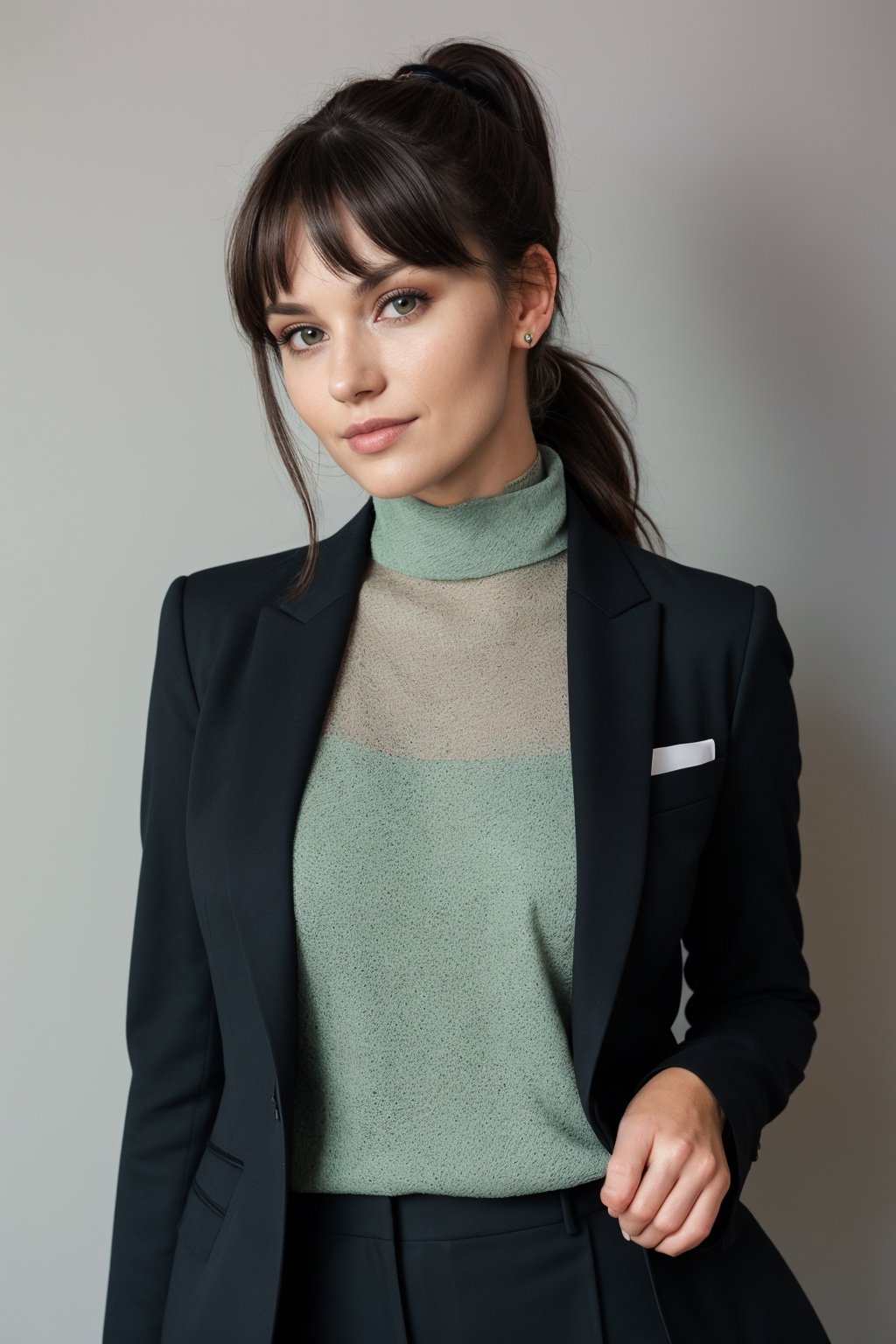 a photo of a cute 35-year-old woman,  dgmochav2_TI,  professional portrait photo by jh0711 on Tensor.Art