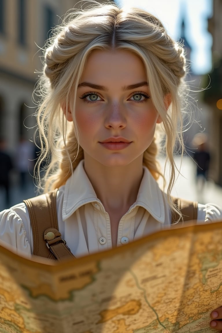 (photo realistic),  highly detailed,  A beautiful Scandinavian woman by piko-cat on Tensor.Art