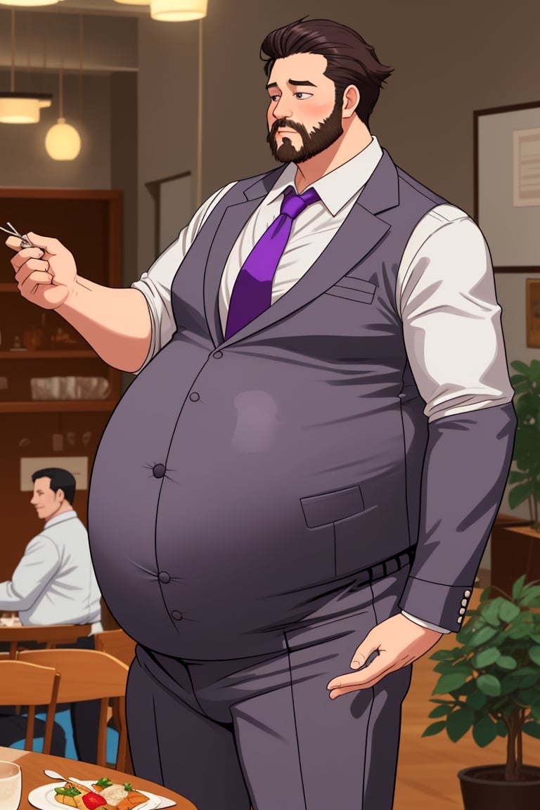 big_fat_belly,  fancy tuxedo,  hyper_fat by user_683617025515536184 on Tensor.Art