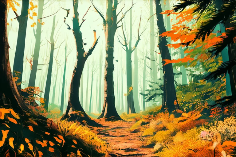 forest by gosin on Tensor.Art