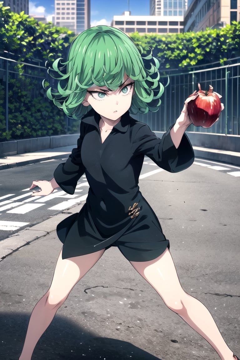 //Quality,
(masterpiece), (best quality), 8k illustration
,//Character,
1girl, solo
,//Fashion,
,//Background,
park, apple
,//Others,
superpower, hitting a boy,tatsumaki