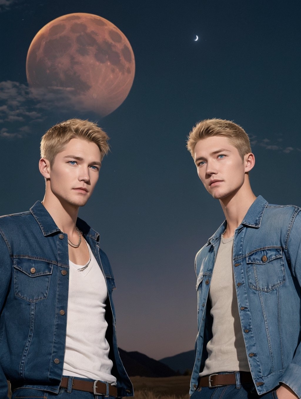 Identical twins,  rural,  youthful by ZedrikVonKatmahl on Tensor.Art