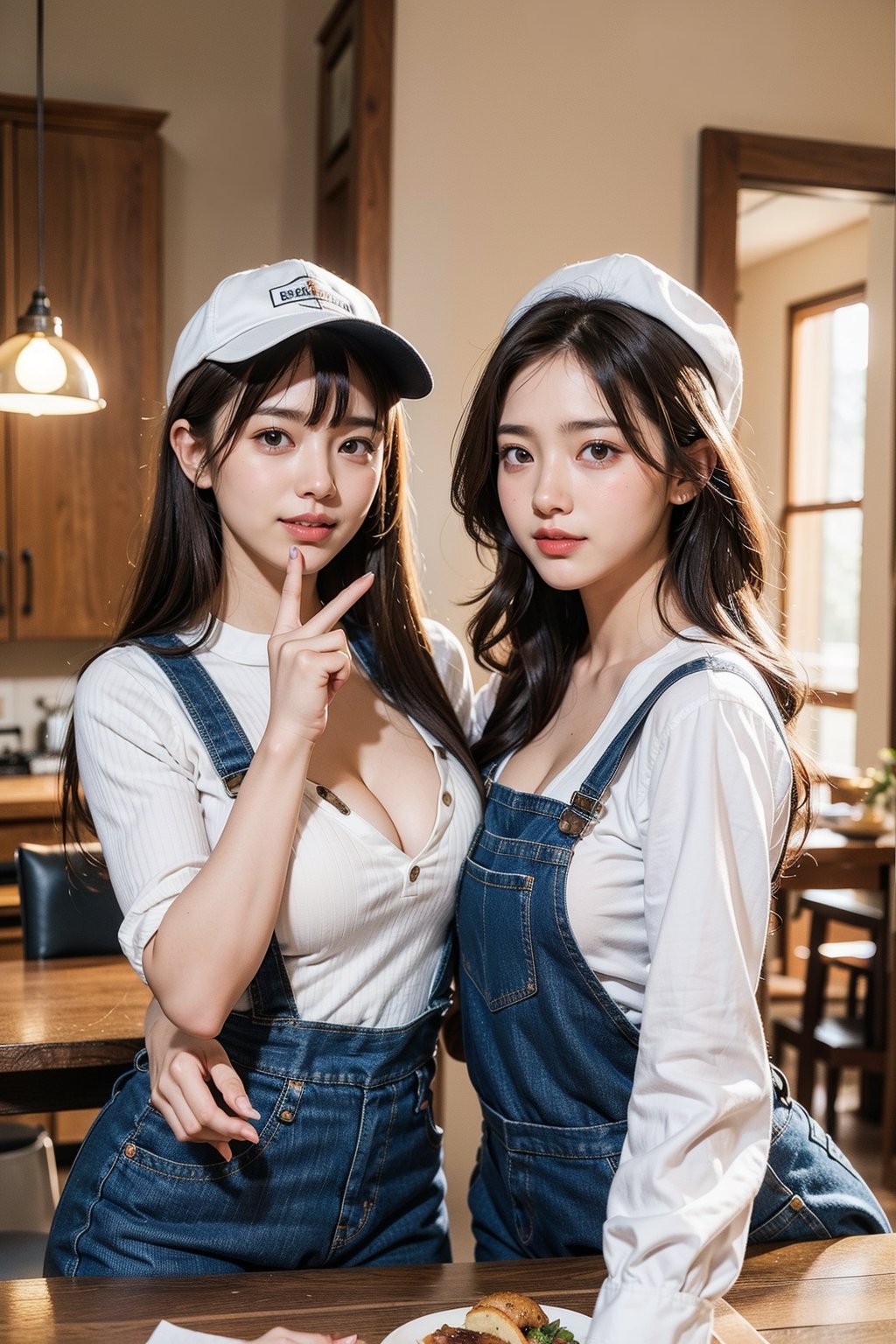 2girls,  multiple girls,  long hair by Xinyu on Tensor.Art