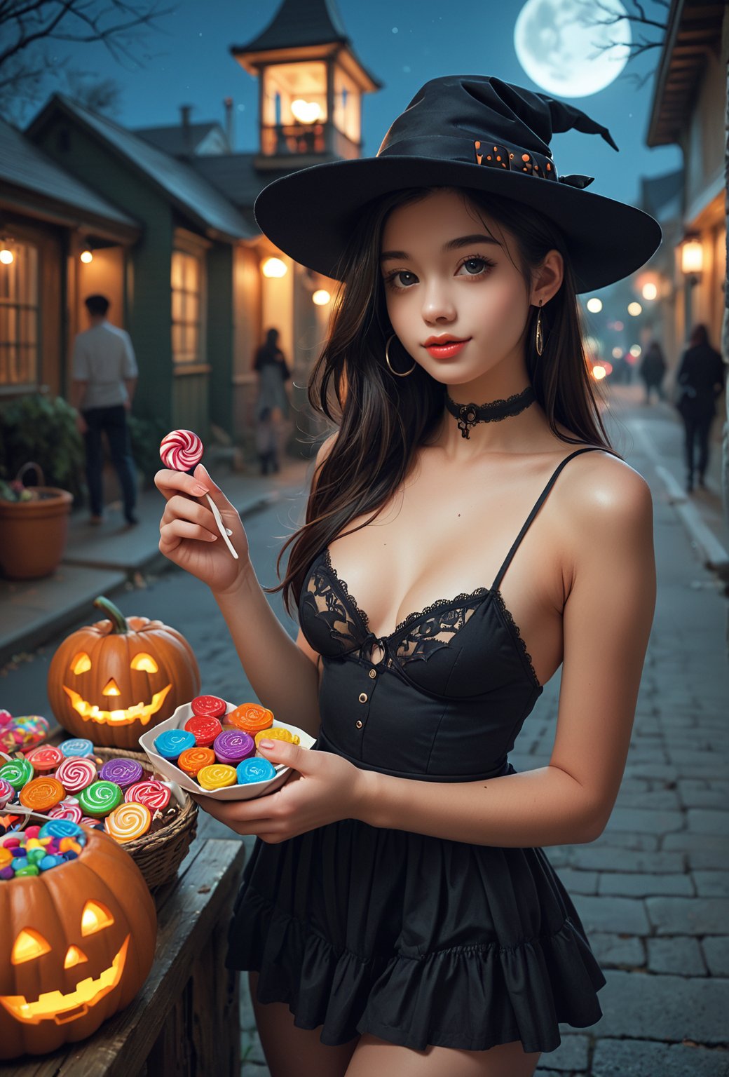 score_9, score_8_up, score_7_up, halloween,girls,night,candies