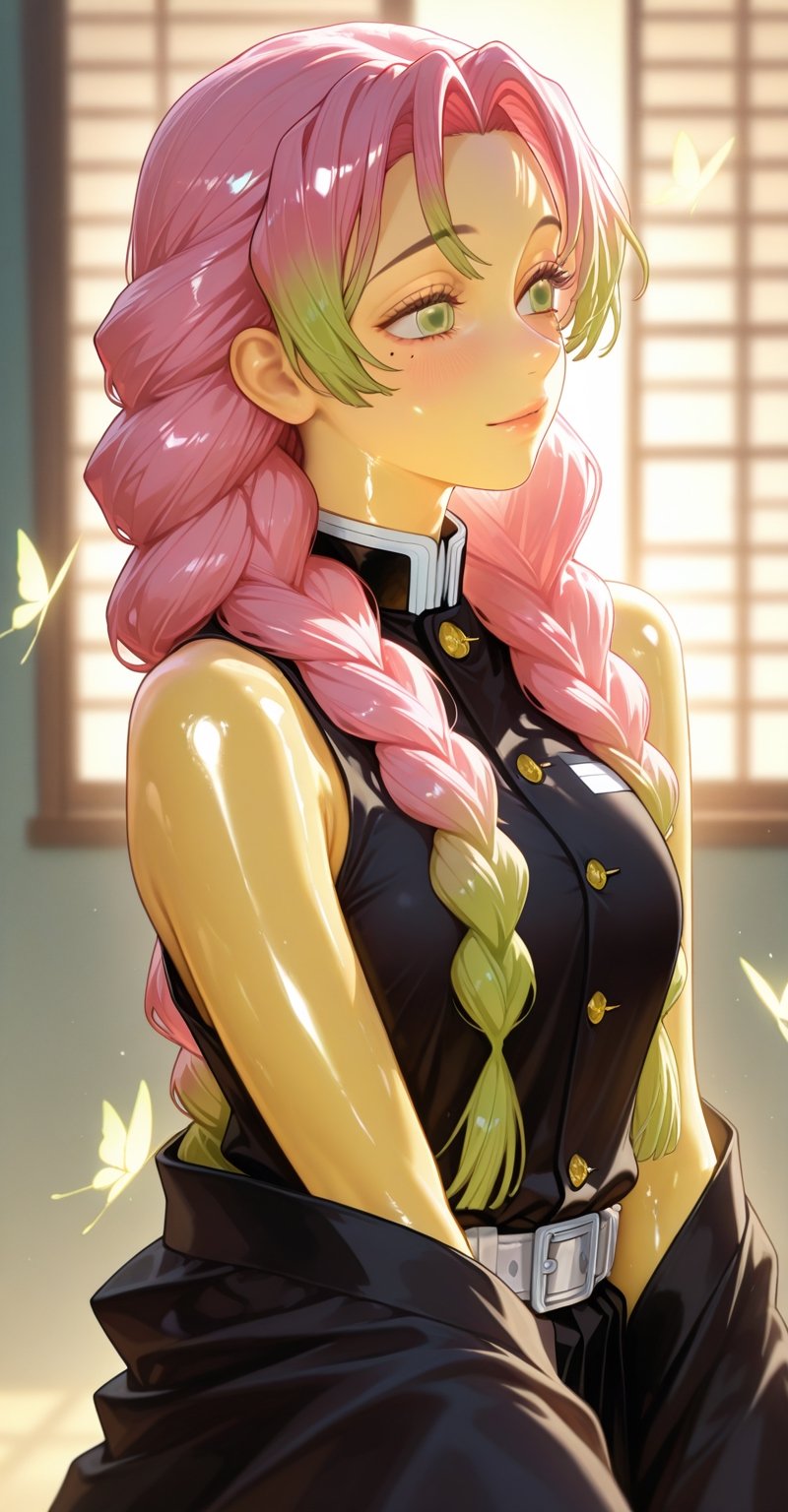 1girl,  Kanroji Mitsuri,  solo by Makima  on Tensor.Art