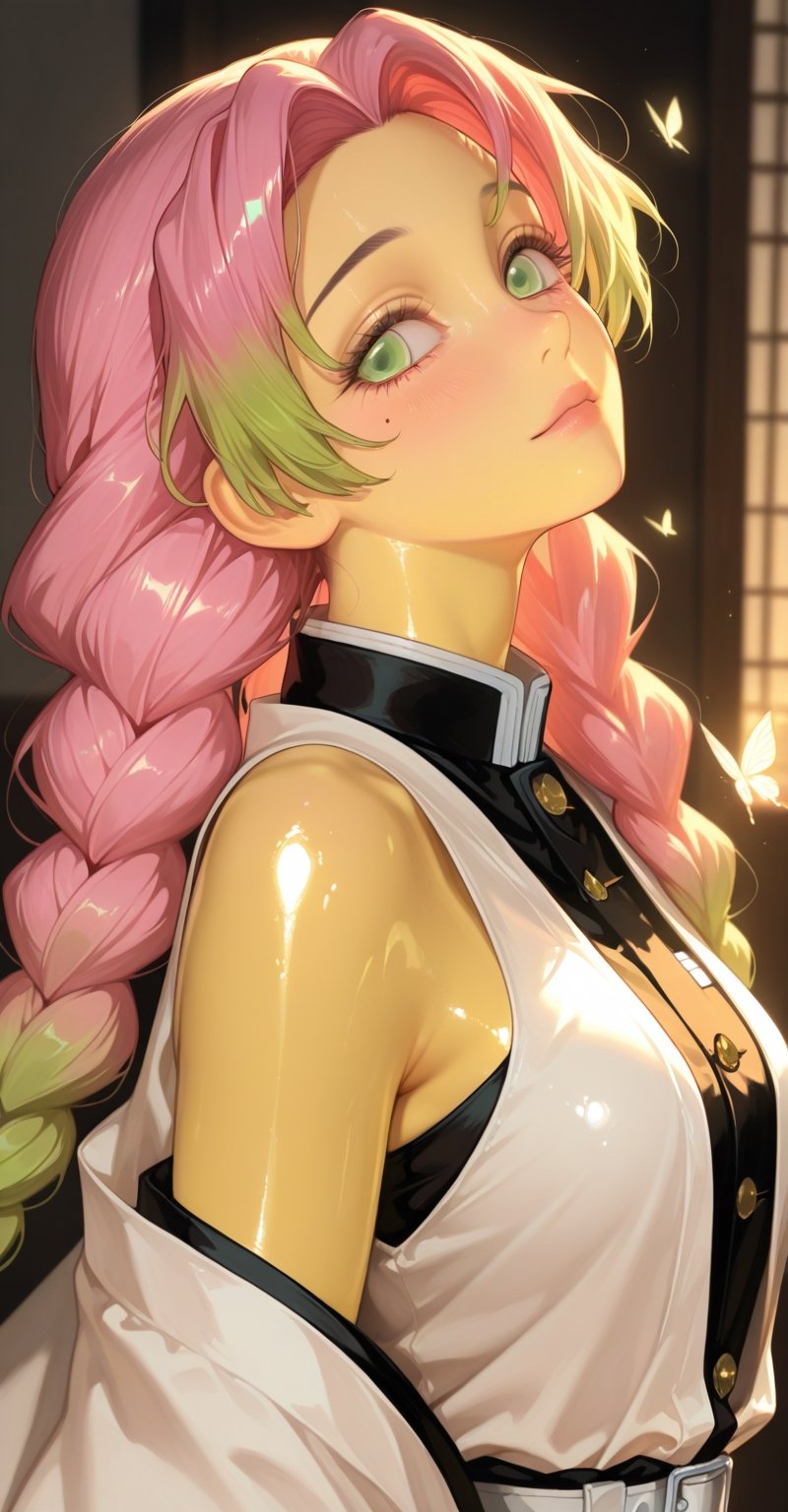 1girl,  Kanroji Mitsuri,  solo by Makima  on Tensor.Art