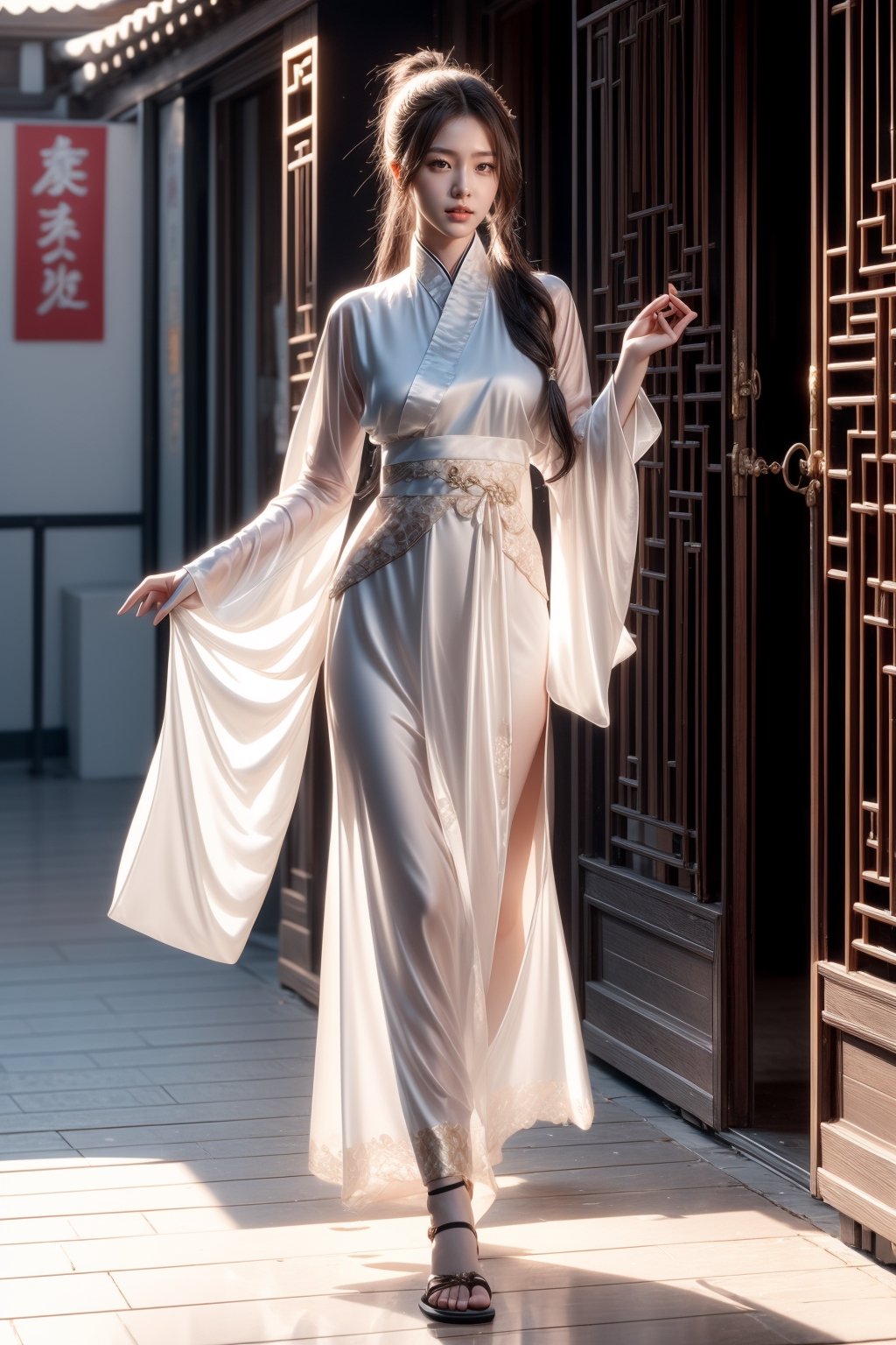 Real photo,  a 20-year-old Taiwanese female martial artist,  beautiful and elegant by aricech77 on Tensor.Art