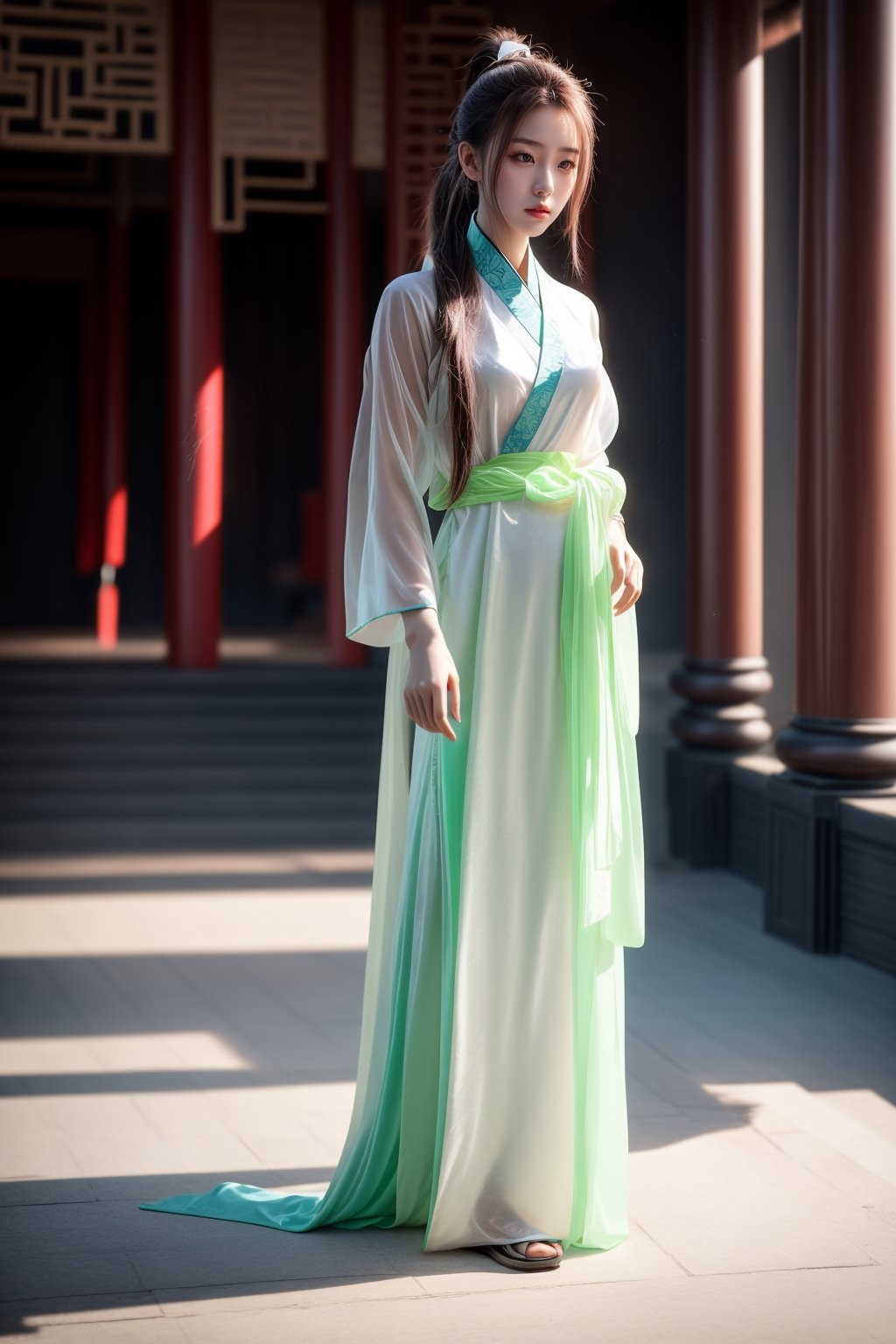 Real photo,  a 20-year-old Taiwanese female martial artist,  beautiful and elegant by aricech77 on Tensor.Art