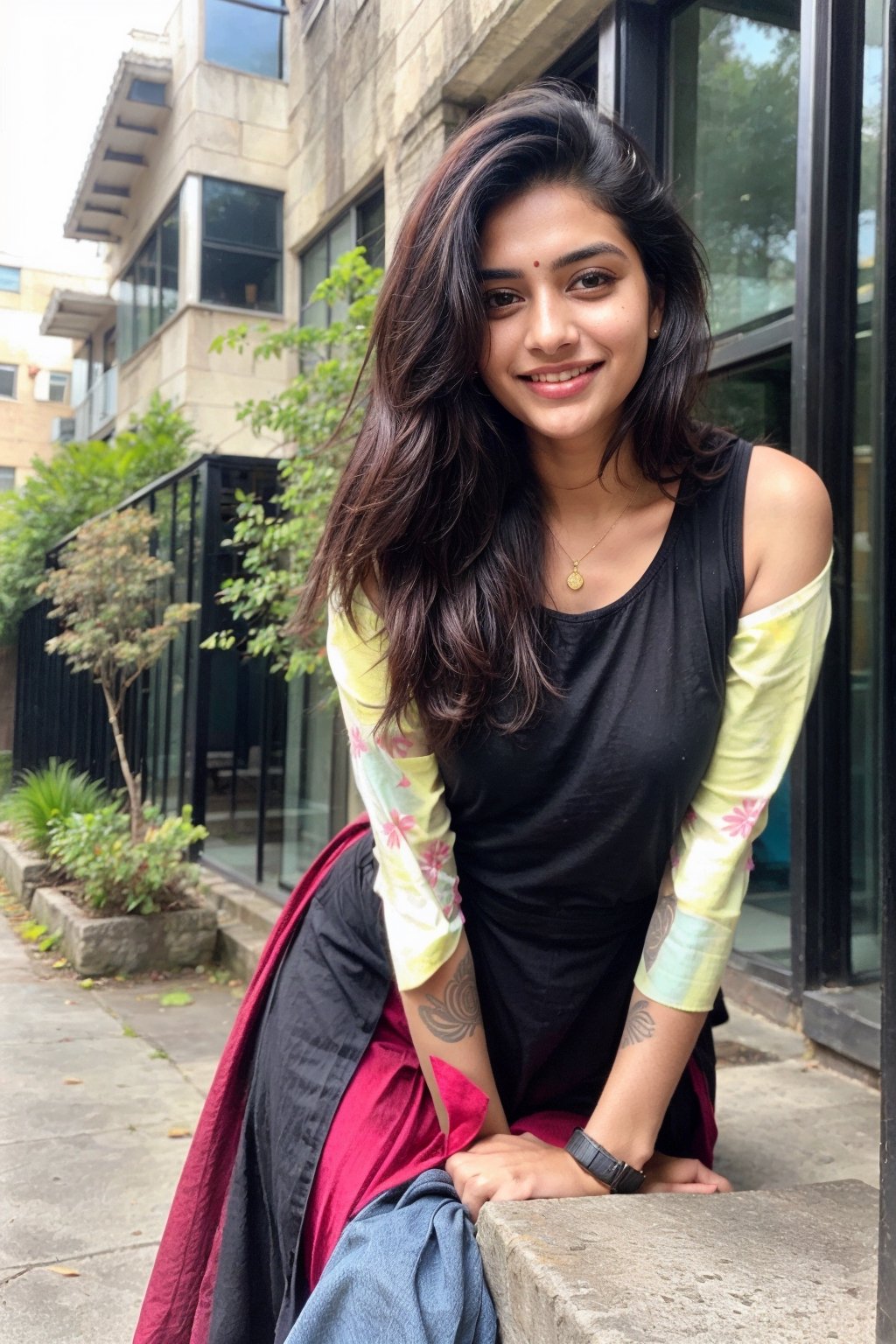 beautiful cute young attractive indian teenage girl,  village girl,  18 years old by user_688612862754710822 on Tensor.Art