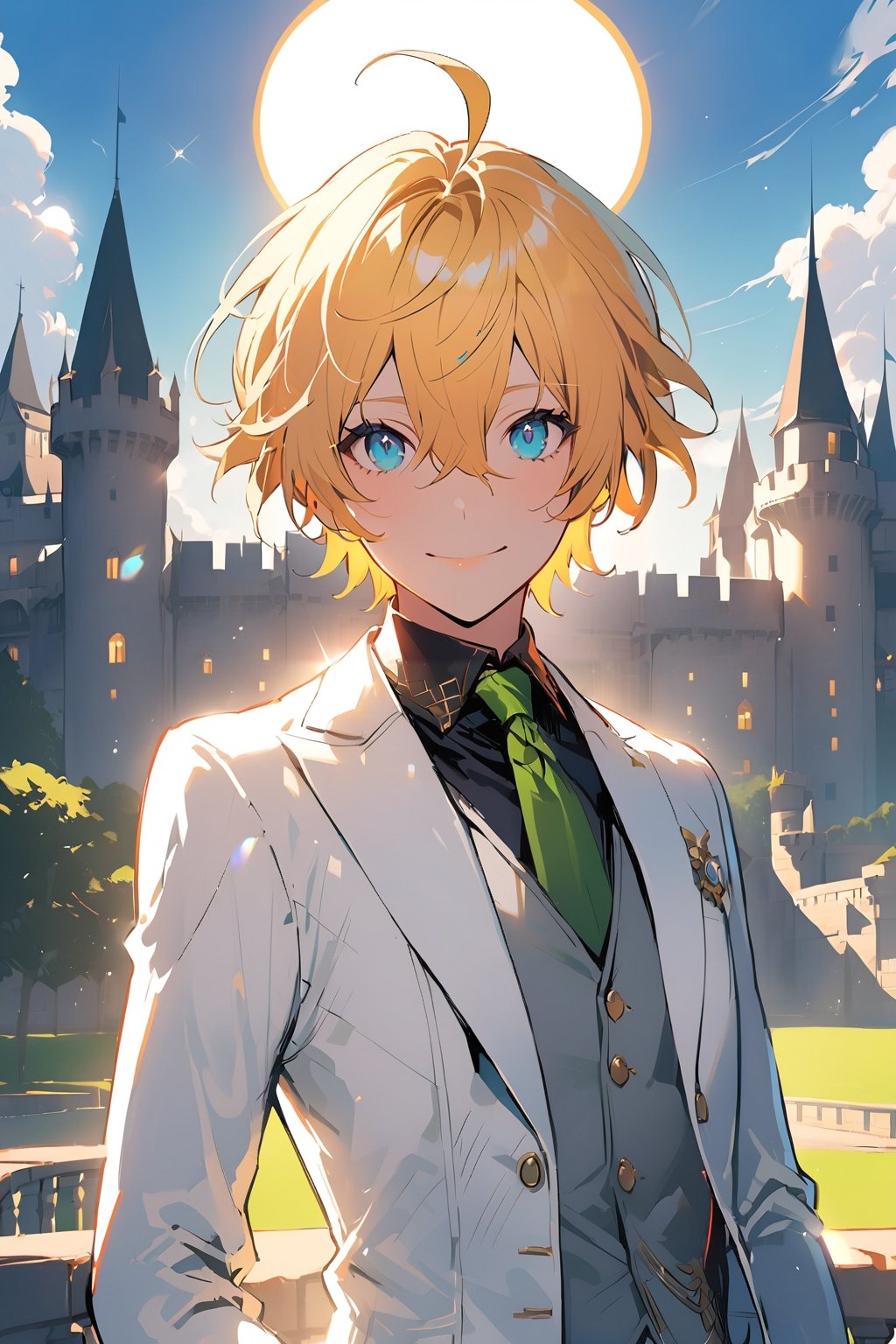 1 boy,  alone,  short hair by Fad14 on Tensor.Art