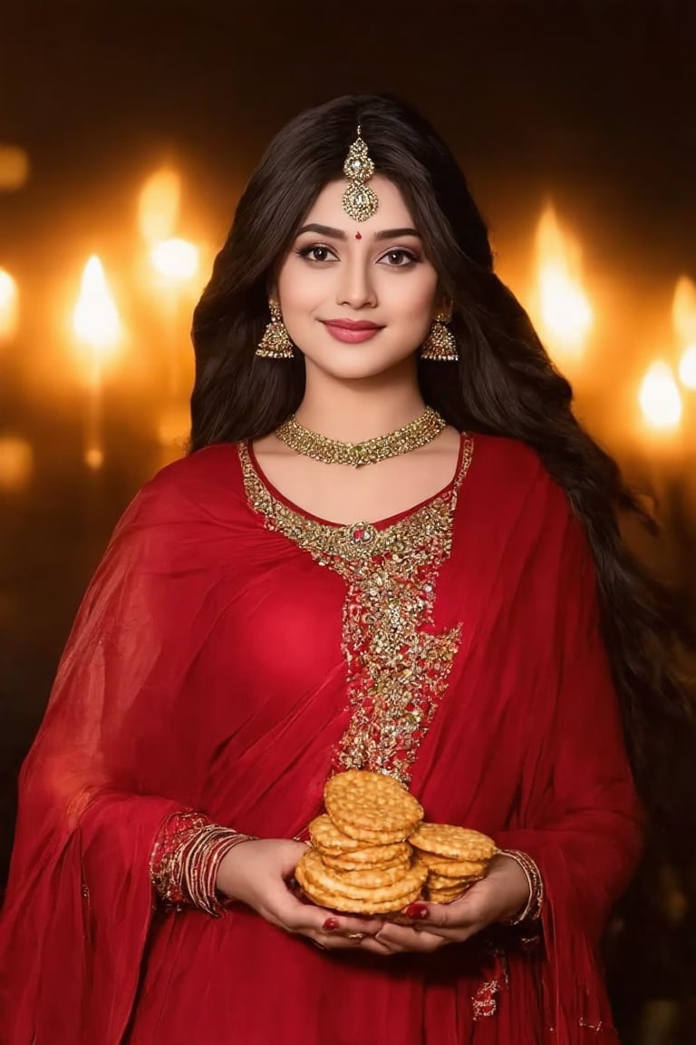 (((score_9, score_8_up, score_7_up, best quality, 4K, 8K, high-resolution, masterpiece, ultra-detailed, realistic, photorealistic, soft light, full-body_portrait))),(((Portrait of A confident-looking indian woman with long flowing hair, celebrating Diwali festival, hazel eyes, diwali background, lighting background,with flowing capes, celebrating Diwali, crakers in hand,deep in hand,full body,perfect composition, hyperrealistic, super detailed, 8k, high quality, trending art, trending on artstation, sharp focus, studio photo, intricate details, highly detailed))),(((high resolution, extremely sharp, ultra-real, extremely detailed, an ultra-realistic photograph captured with a Sony α7 III camera, equipped with an 85mm lens, depicting, The image, taken in high resolution.))) 