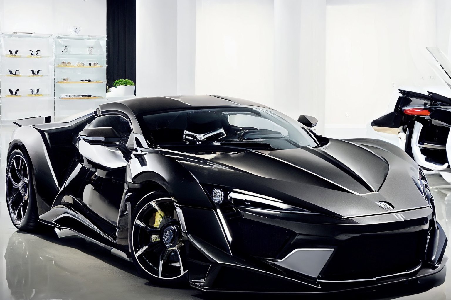 (fenyss),  fenyr supersport,  black exterior by VIPER28339 on Tensor.Art