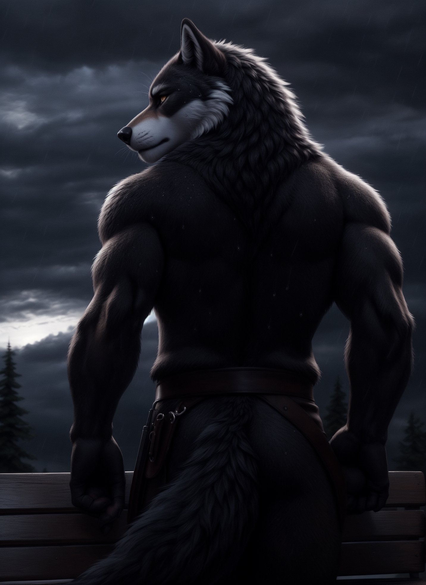 realistic,  anthropomorphic,  muscular by VIPER28339 on Tensor.Art