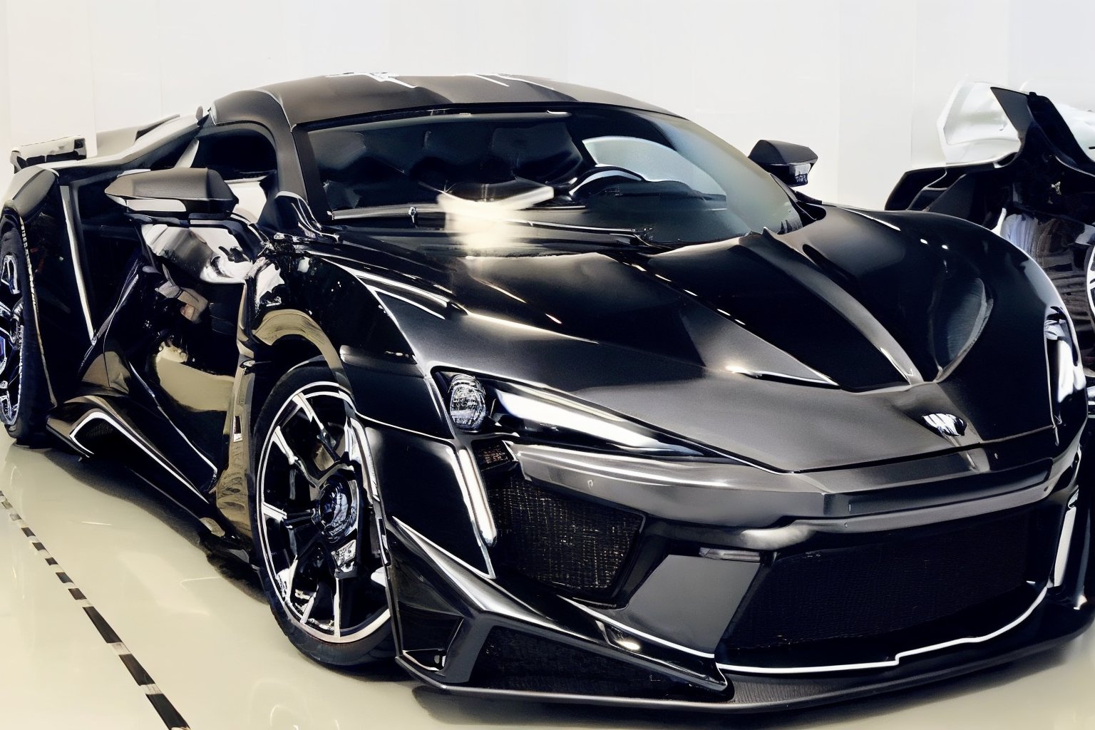 (fenyss),  fenyr supersport,  black exterior by VIPER28339 on Tensor.Art