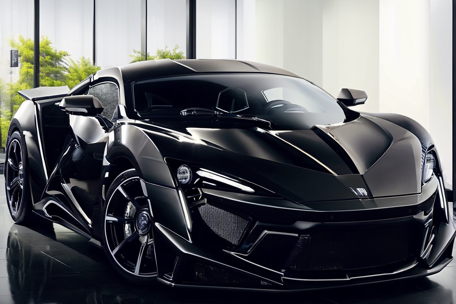 (fenyss),  fenyr supersport,  black exterior by VIPER28339 on Tensor.Art