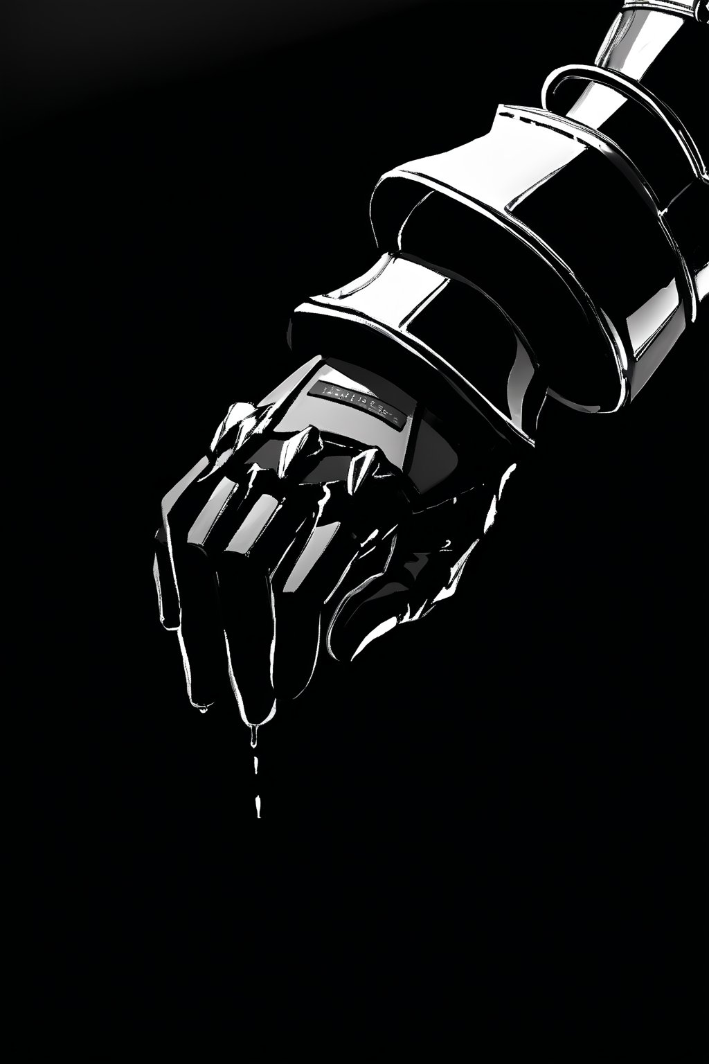 //quality, masterpiece:1.4, detailed:1.4,best quality:1.4,//,(((pov hand holding another hand))),pov girl hand,gauntlets,gloves,//,(under water),water,(Gray scale),(Monochrome),black background, simple background, dark background,holding hands, solo focus, pov hands, ou,from side,ink paint,incrspersonacutinxl,close-up.bubbles