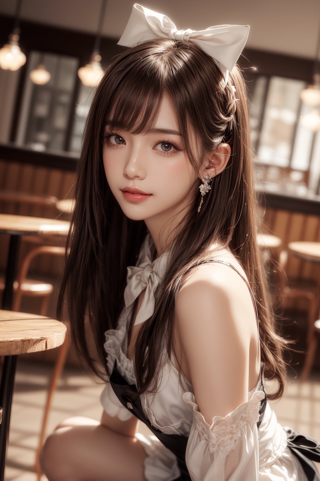 1girl,  solo,  shoulders-long messy elegant hair by Kealthalas on Tensor.Art