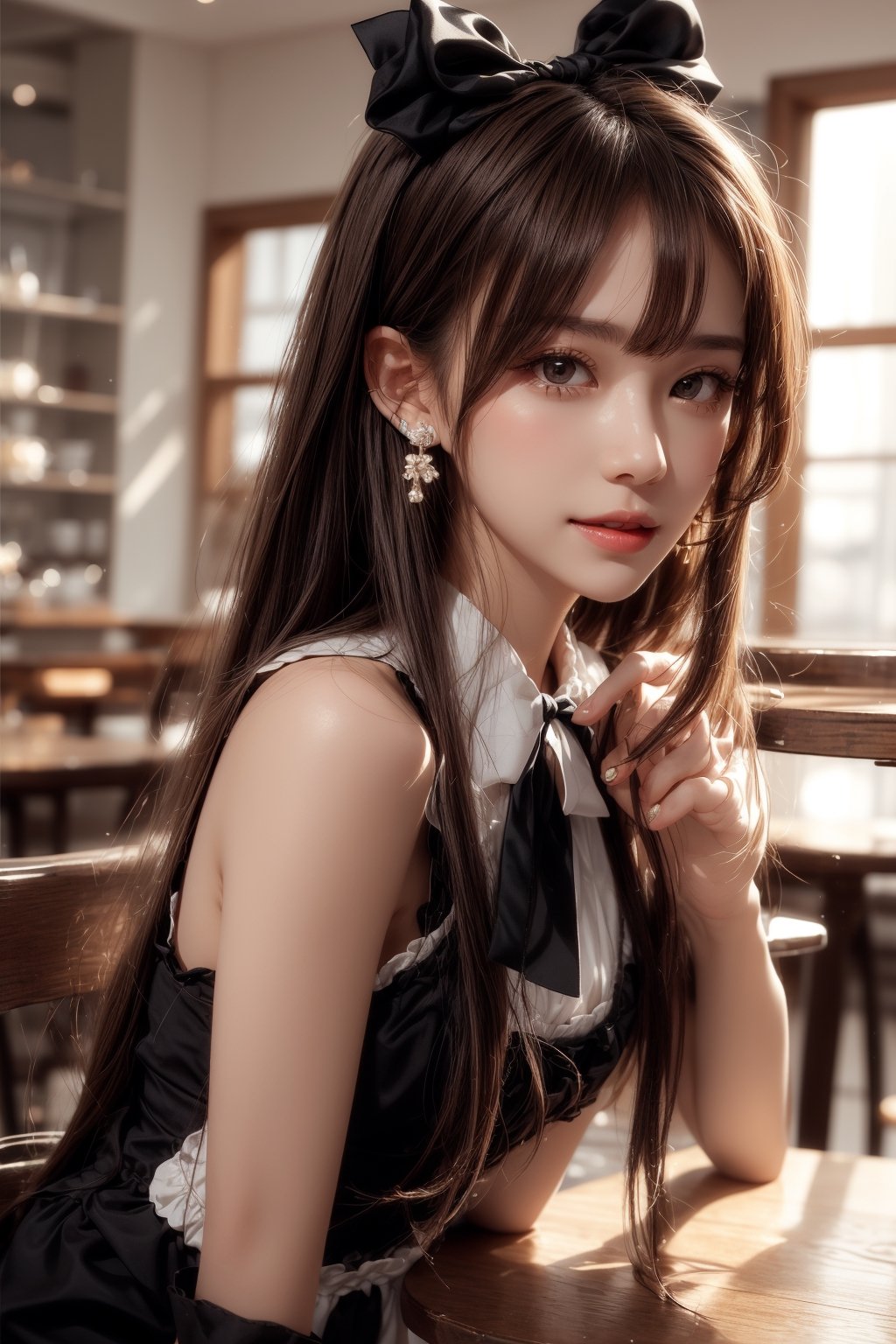 1girl,  solo,  shoulders-long messy elegant hair by Kealthalas on Tensor.Art