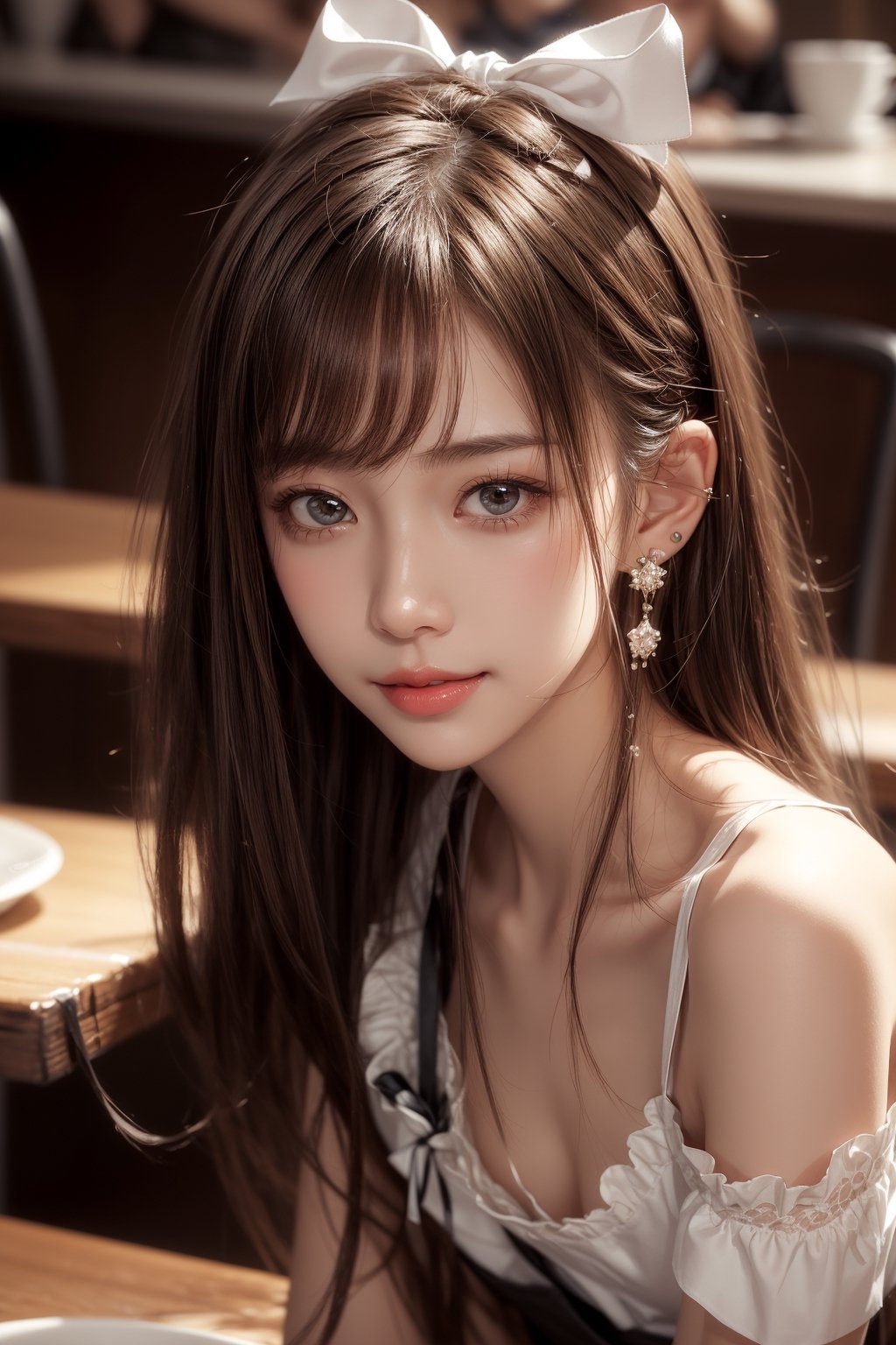1girl,  solo,  shoulders-long messy elegant hair by Kealthalas on Tensor.Art