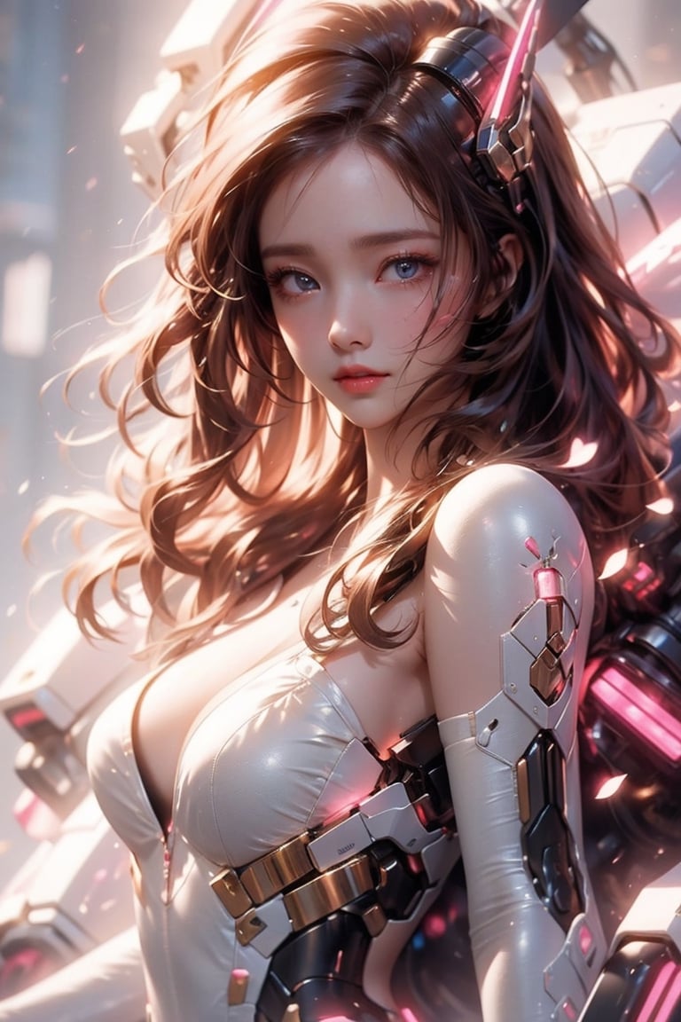 {masterpiece}, {best quality}, {beautiful and delicate eyes}, medium breasts, perfect body, wick, green and white, amazing lighting, bokeh background, cyberpunk, yoona, sexy leotard