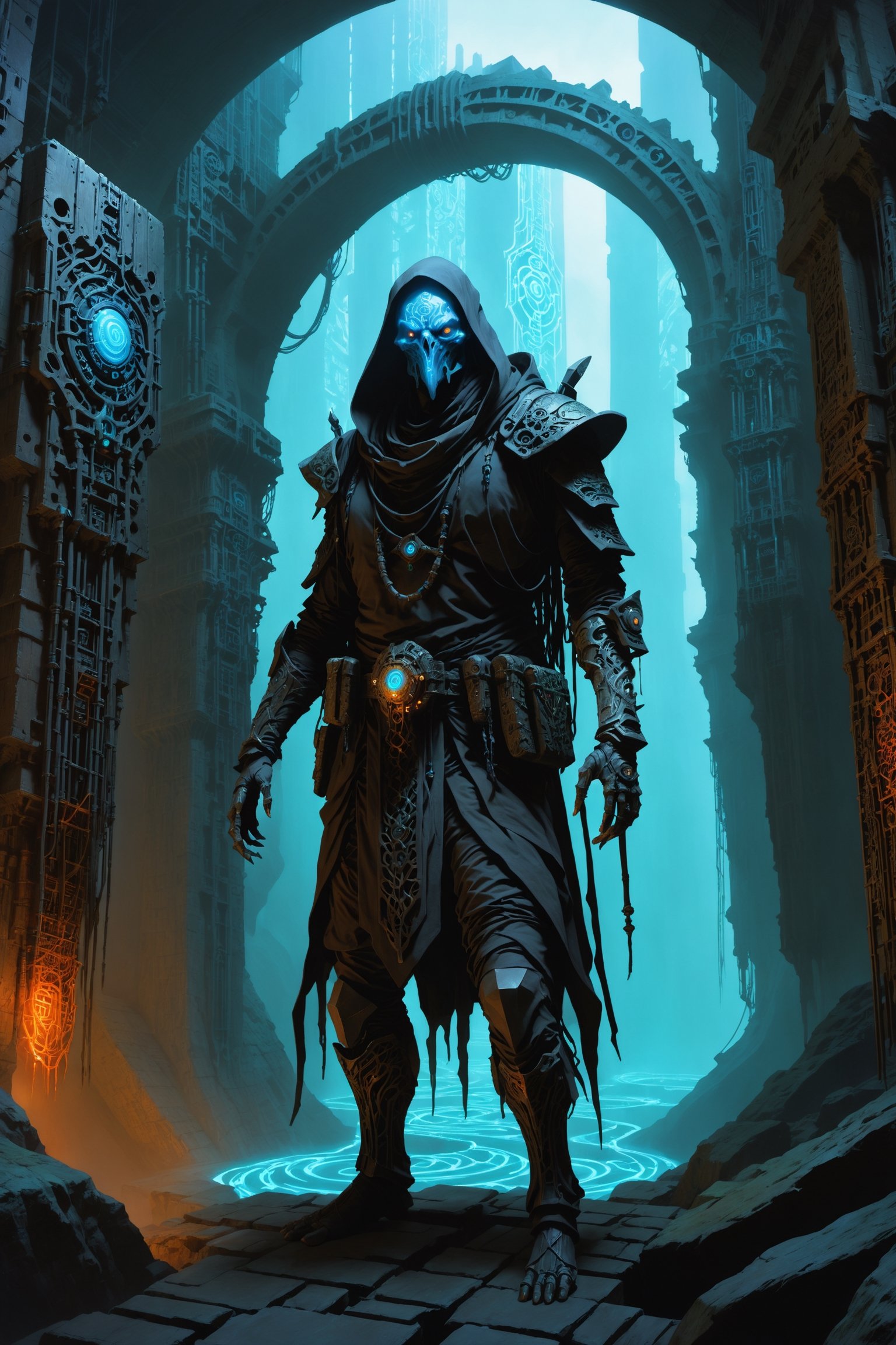 shadowrun_character,  high-tech lowlife,  more detail XL by cauldron_cake on Tensor.Art