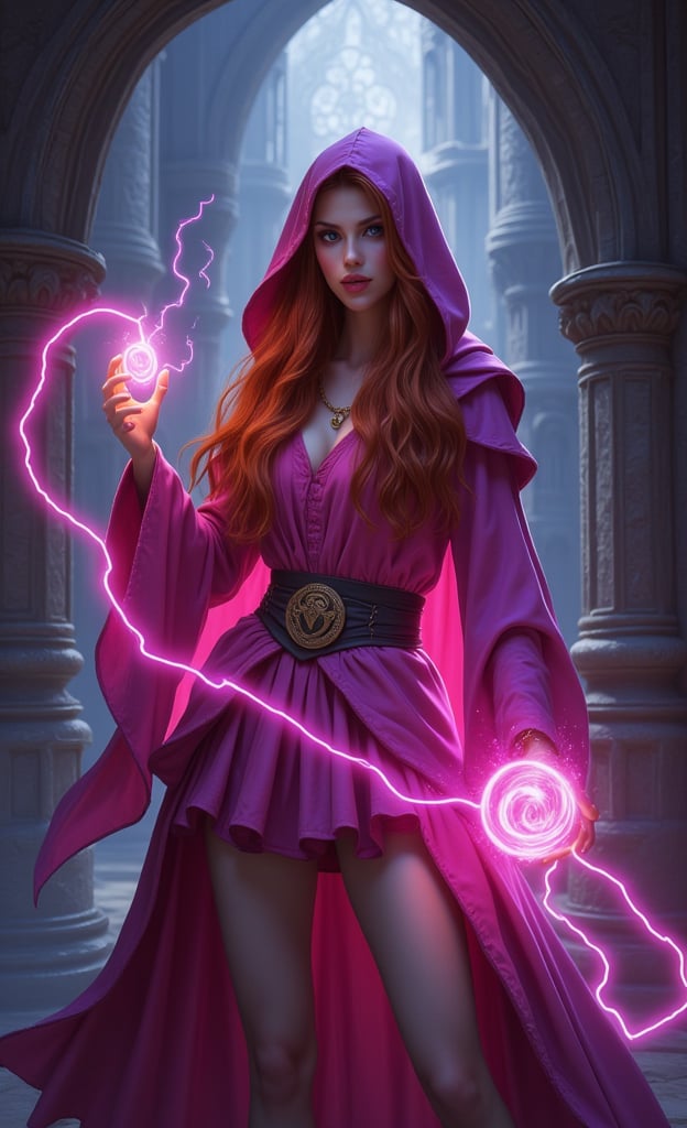 photorealistic image of a realistic girl,  long red hair,  slim body by user_691817797415627567 on Tensor.Art