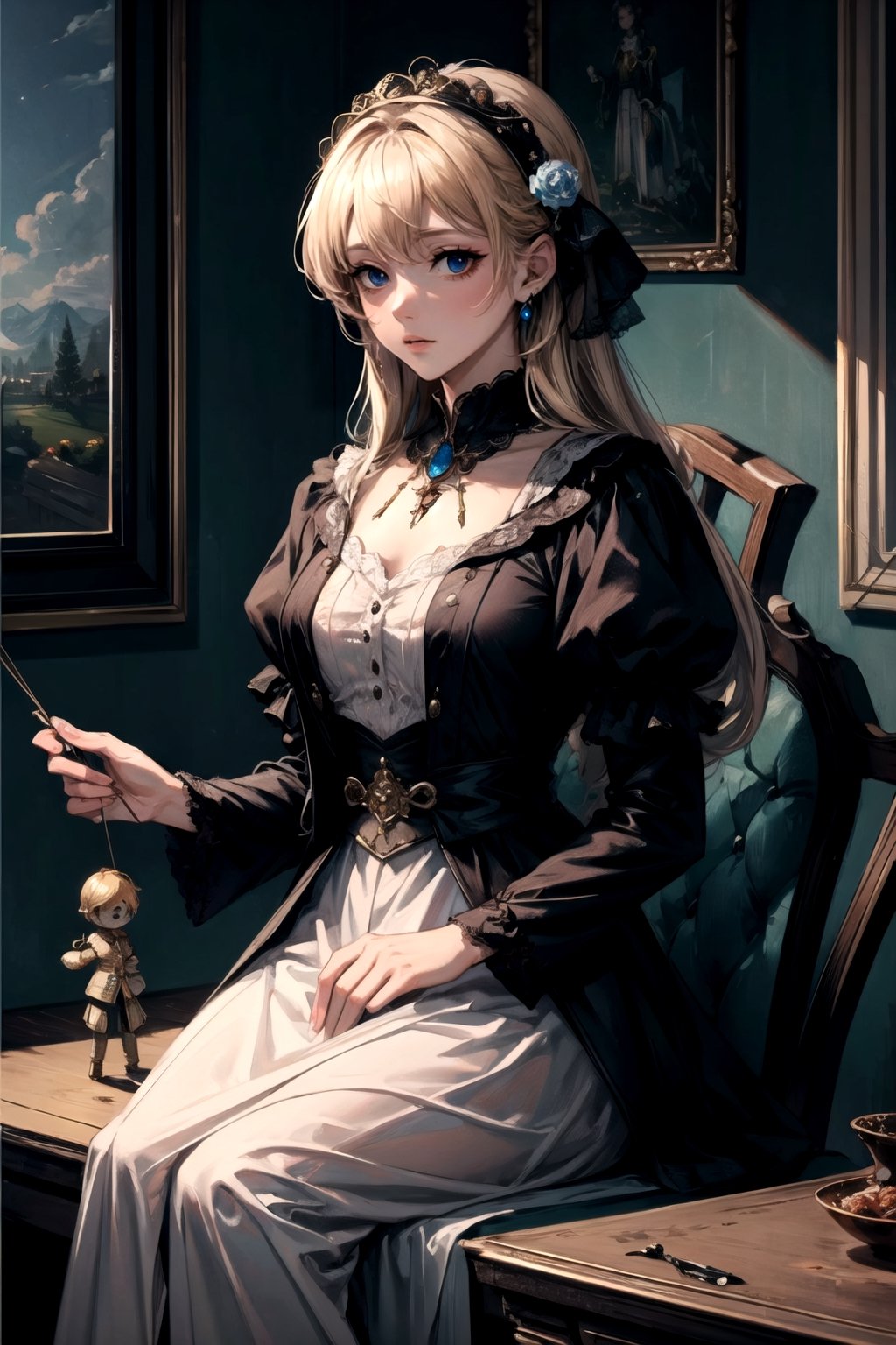 (-_-)masterpiece,  best quality,  oil painting style by user_693372597051712511 on Tensor.Art