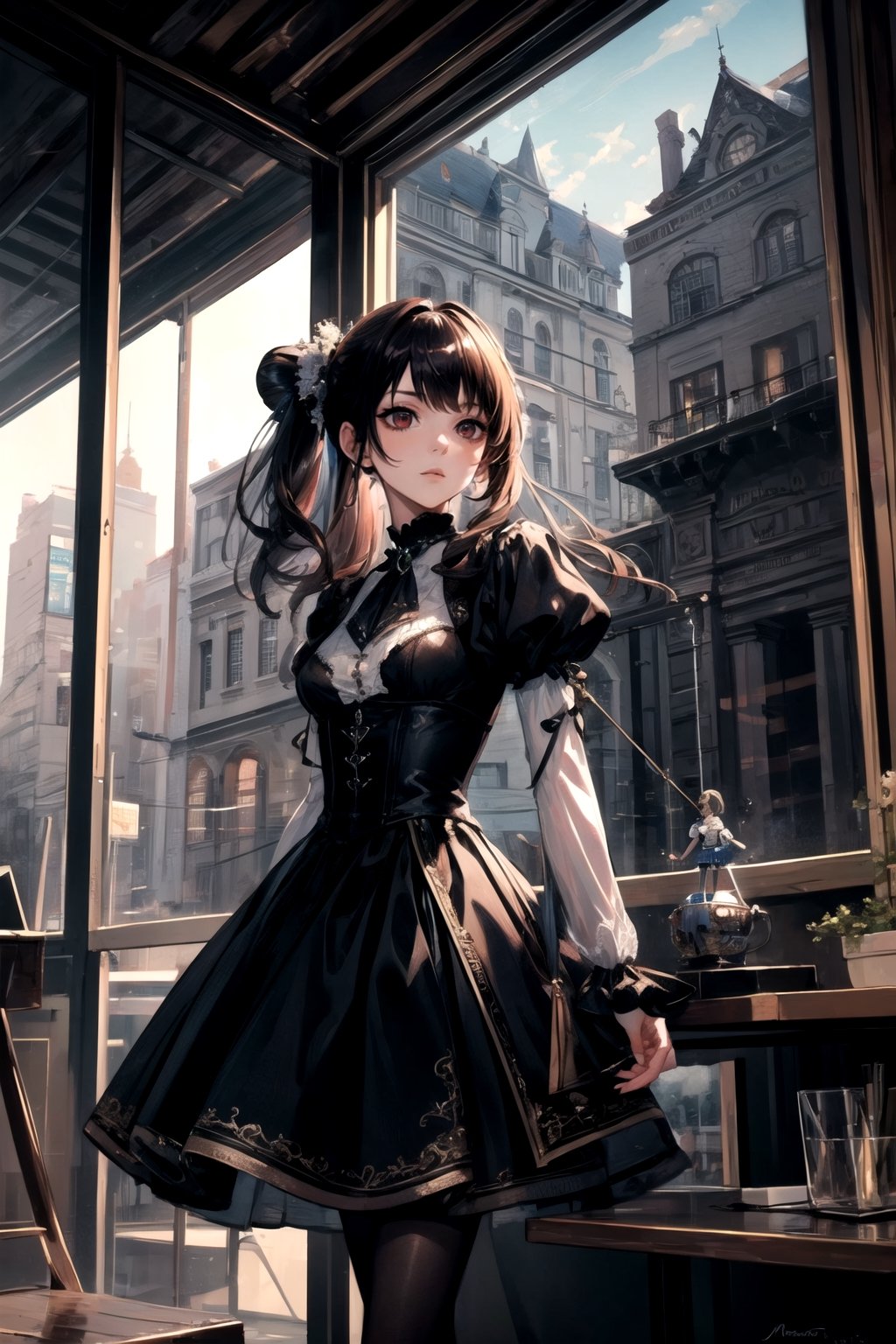 (-_-)masterpiece,  best quality,  oil painting style by user_693372597051712511 on Tensor.Art