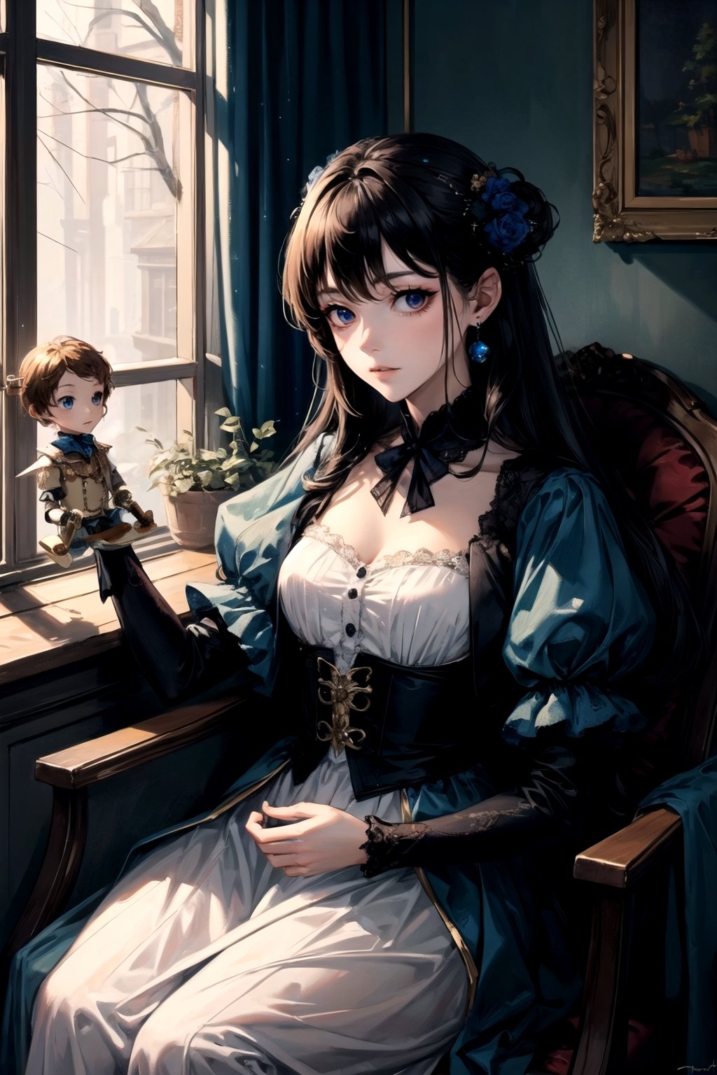 (-_-)masterpiece,  best quality,  oil painting style by user_693372597051712511 on Tensor.Art