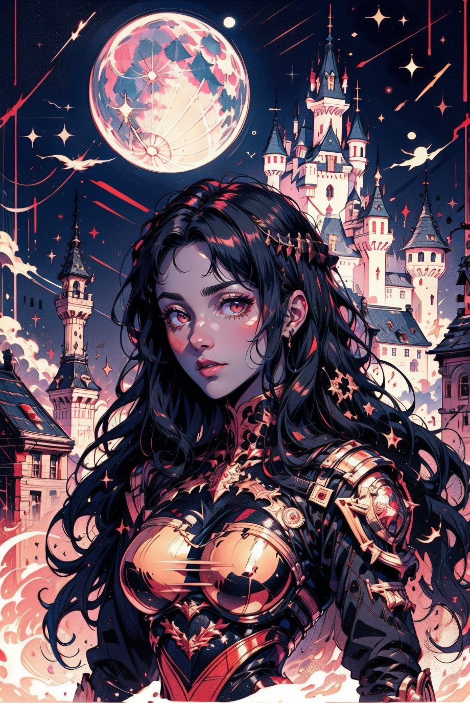 female,  ((best quality,  masterpiece by yamin on Tensor.Art