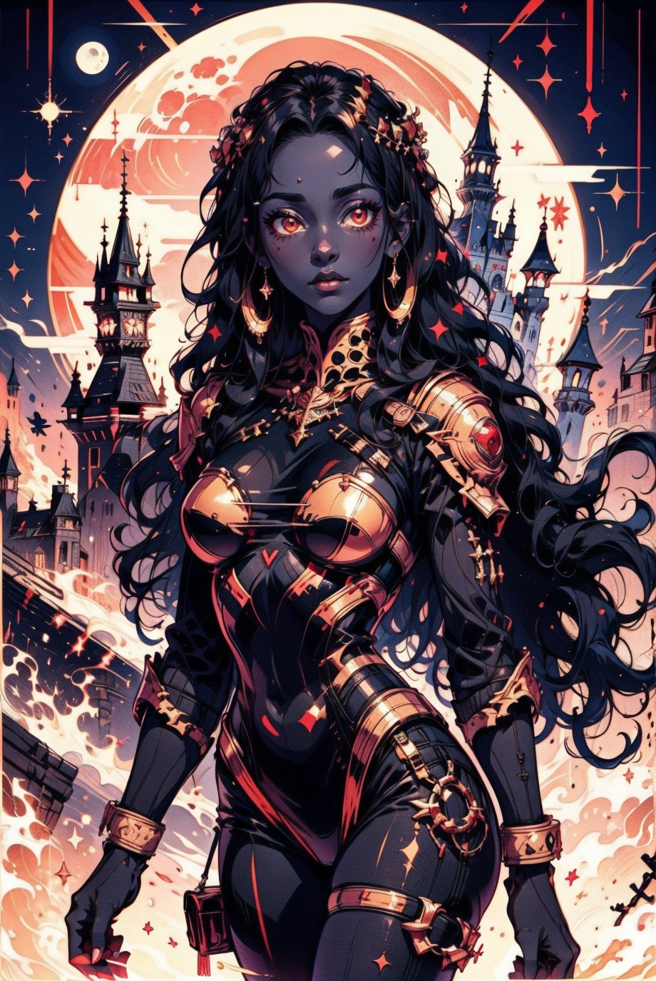 female,  ((best quality,  masterpiece by yamin on Tensor.Art