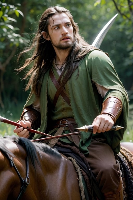 Famous fantasy literary works (Lord of the Rings), Aragorn, Gimli, Legolas