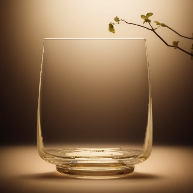 masterpiece, best quality, photography advertising of a glass of whiskey , Round Mugs, expensive 
 simple tumber, tall tumber, elegant, myphamhoahong photo, branch, petals, plant, gradient, garden, realistic, cold theme, scenery, shadow, still life ,perfect light,Cosmetic,glowing gold,gyouza, (The top of the glass cup is narrower and the bottom is wider, with the narrowest base at the bottom)

close-up photography, Ultra-detailed, ultra-realistic, full body shot, Distant view