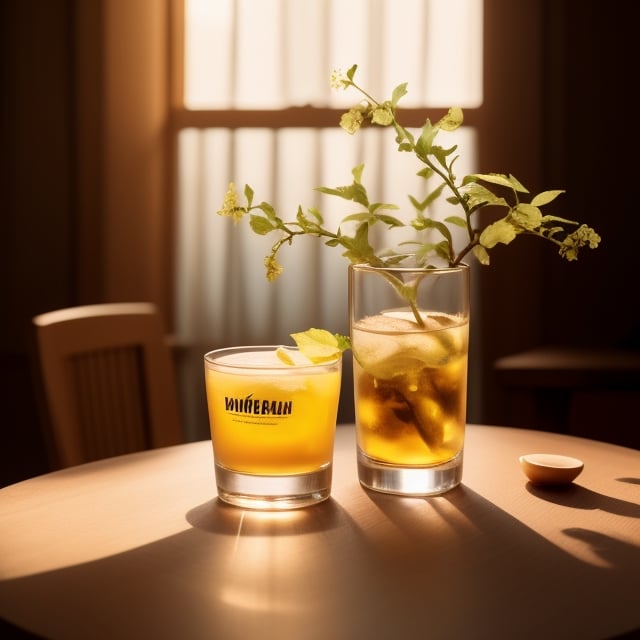 masterpiece, best quality, photography advertising of a glass of whiskey , tall Round Mugs, expensive 
 simple Tumbler, myphamhoahong photo, branch, petals, plant, gradient, garden, realistic, cold theme, scenery, shadow, still life ,perfect light,Cosmetic,glowing gold,gyouza, The top of the glass cup is narrower and the bottom is wider, with the narrowest base at the bottom,

close-up photography, Ultra-detailed, ultra-realistic, full body shot, Distant view