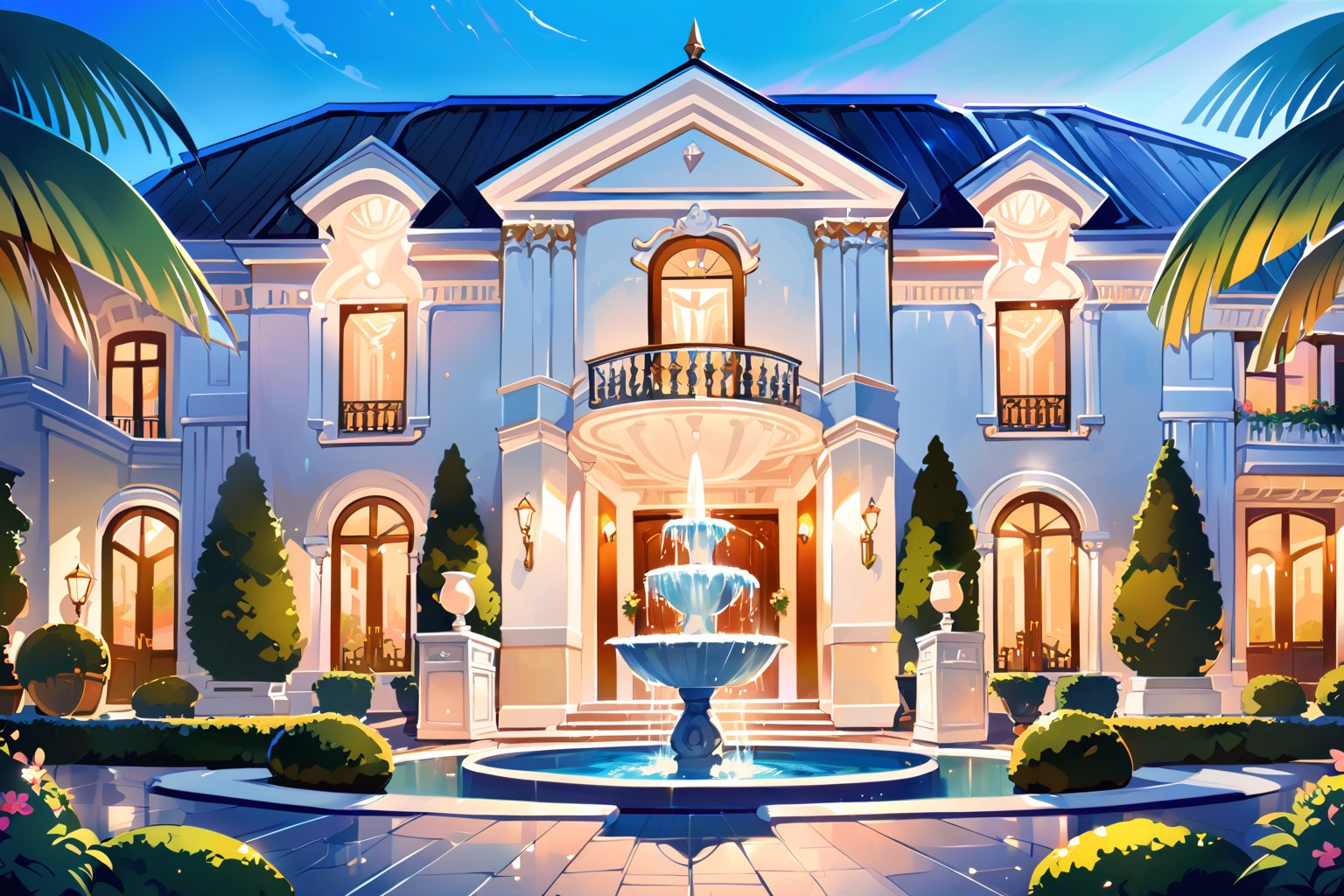 anime background,  very detailed,  colorful by Geraldine  on Tensor.Art