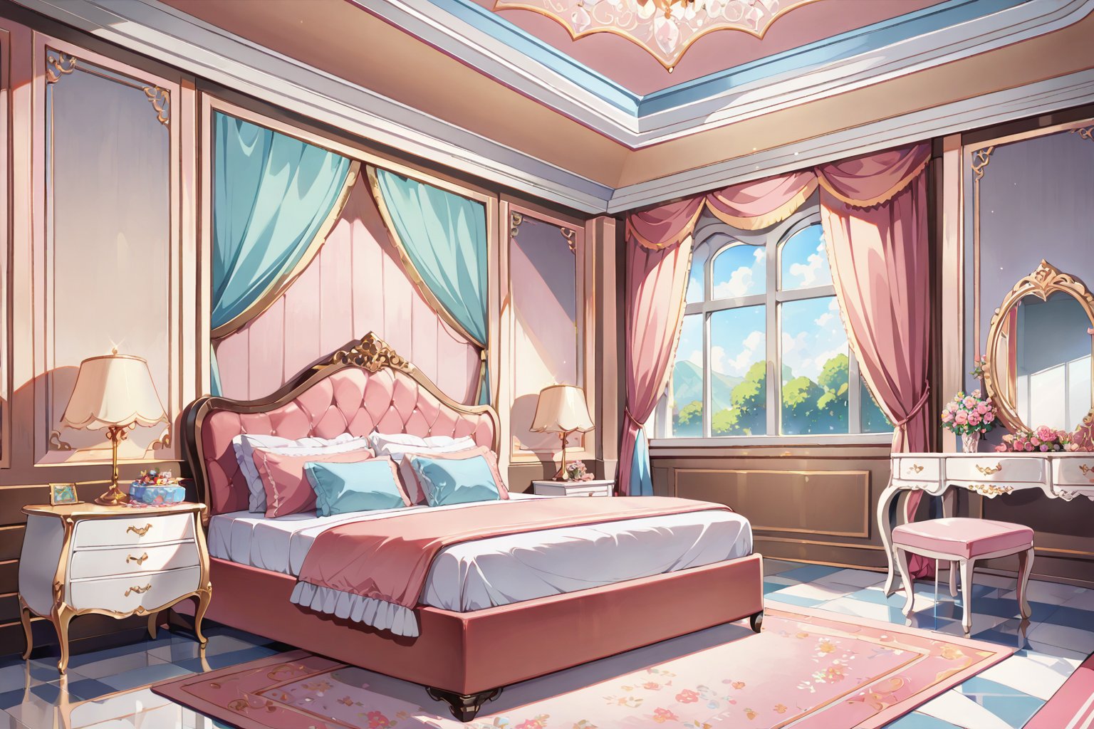 anime background,  very detailed,  colorful by Geraldine  on Tensor.Art