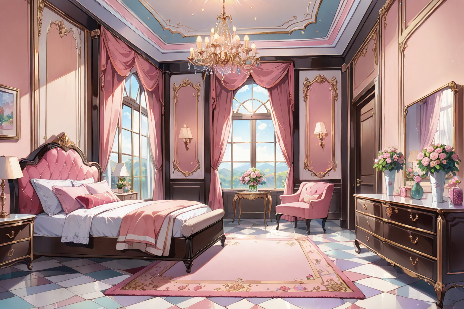 anime background,  very detailed,  colorful by Geraldine  on Tensor.Art