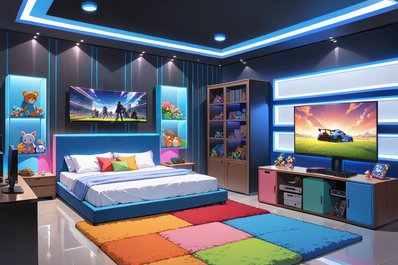 anime background,  modern house,  excellent quality by Geraldine  on Tensor.Art