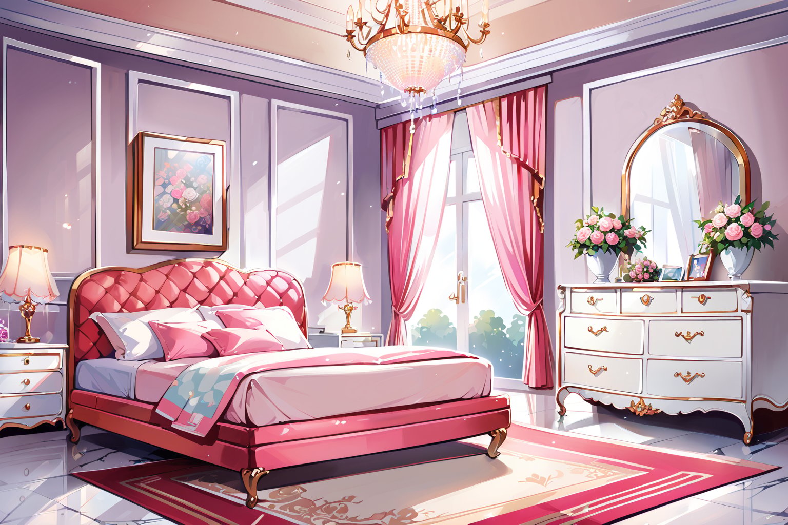 anime background,  very detailed,  colorful by Geraldine  on Tensor.Art
