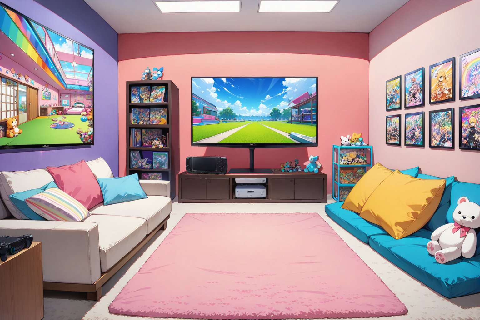 anime background,  modern house,  excellent quality by Geraldine  on Tensor.Art