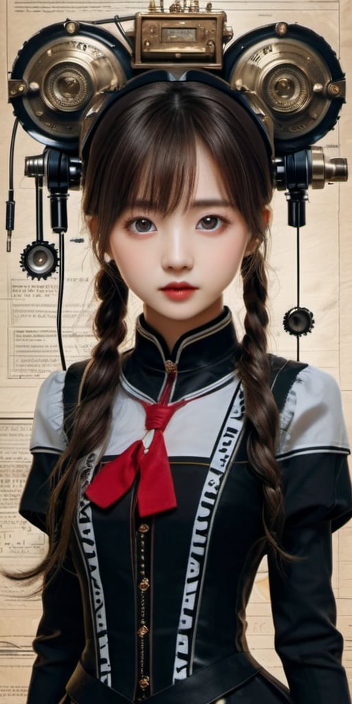 cute korean large-eyed girl, bangs, steampunk style,
framed poster, newest,  late, full body, standing, reference sheet, needle,  earphones|cord, needle, tentacles, worm, 
clean, ears, earphones, girl is listening to music with earbuds, l ong silver hair, nice hands, perfect hands,
infographic, blueprint, ecosystem, patent drawing diagrams, text, isometric, field of depth, noise, watercolor, medium, 
masterpiece, fairytale manga style, croquis, dark atmosphere rough texture, highly details, best Quality, Tyndall effect, good composition, volume lighting, Film light, dynamic lighting, cinematic lighting, 
,               ,