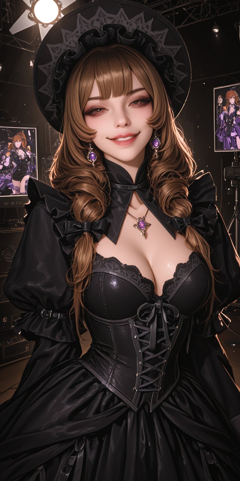 xxmixgirl,  woman in a black dress posing for a picture,  “uwu the prismatic person by Lincy0612 on Tensor.Art