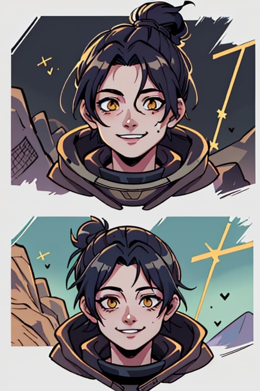 Wraith apex legends,wraith (apex legends), wold of apex legends, face of happy