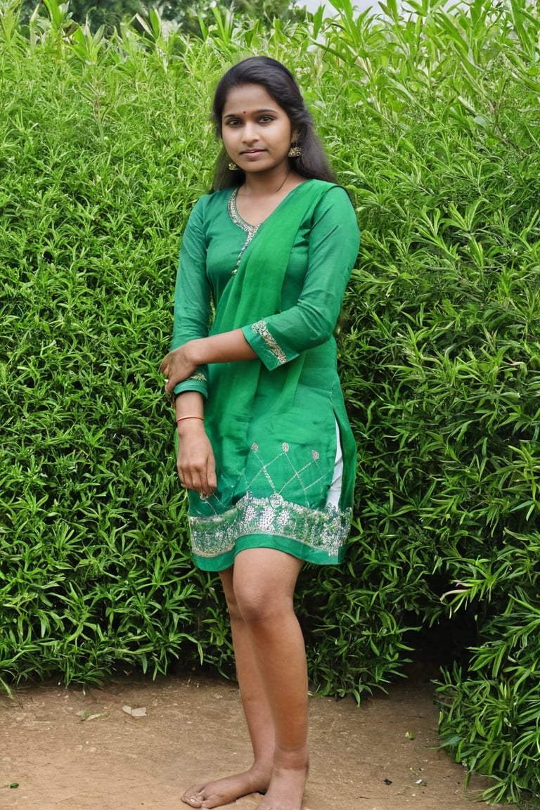 mylocalgirl, 1girl, standing bush, solo,masterpiece, High detailed,  photorealistic,Indian,Woman,Indian tradition,photo r3al