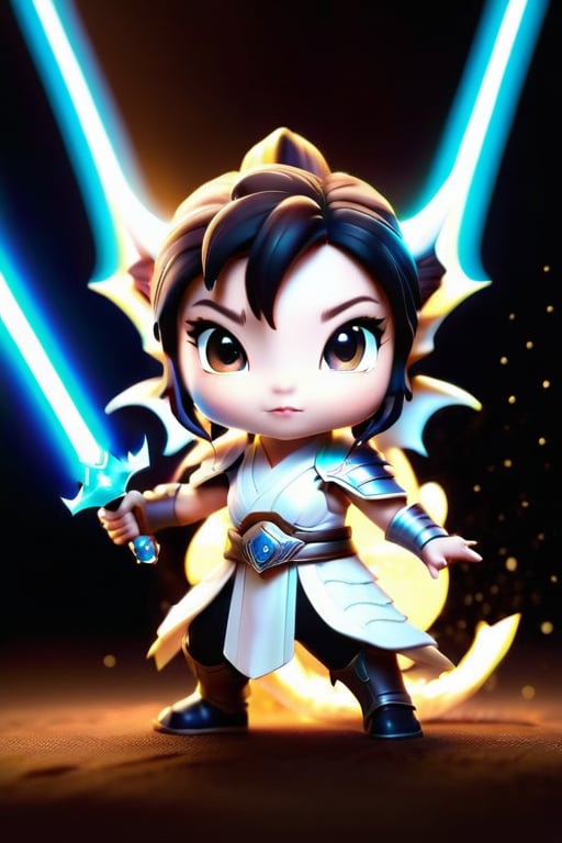 (masterpiece),  woman dragon ,  chibi by nebulasgard on Tensor.Art