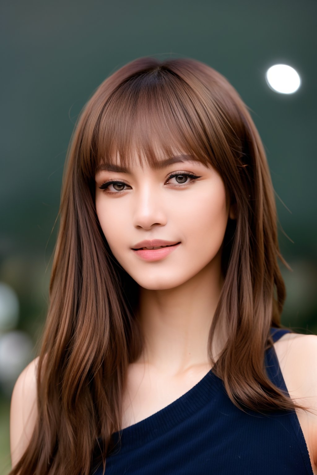 Imagine a breathtaking raw photo image skillfully utilizing the unique characteristics of a single-focus lens to portray t...